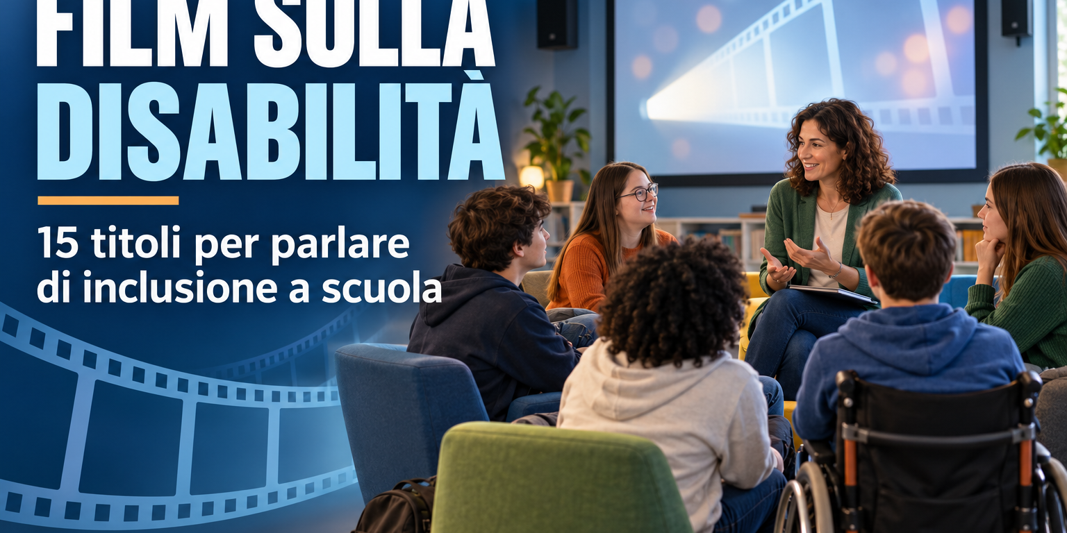FILM SULLA DISABILITÀ E SULL’INCLUSIONE TITOLI DA VEDERE A SCUOLA