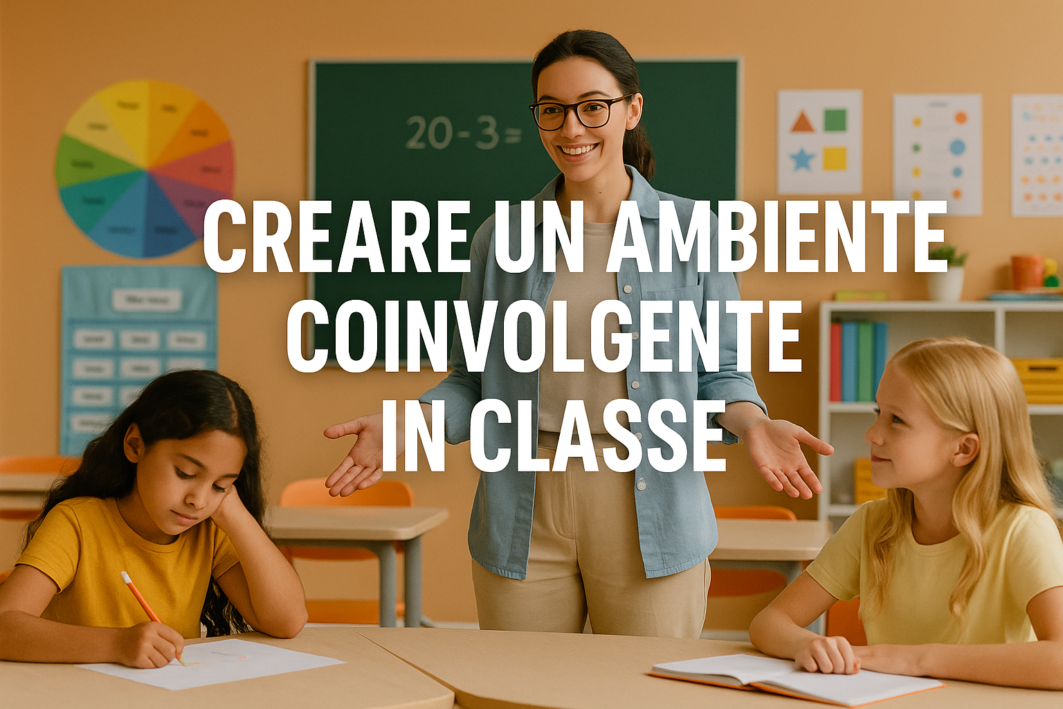 AMBIENTE COINVOLGENTE IN CLASSE COME COSTRUIRLO DAVVERO