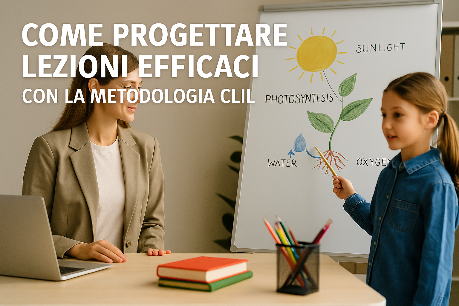 COME PROGETTARE LEZIONI EFFICACI CON LA METODOLOGIA CLIL