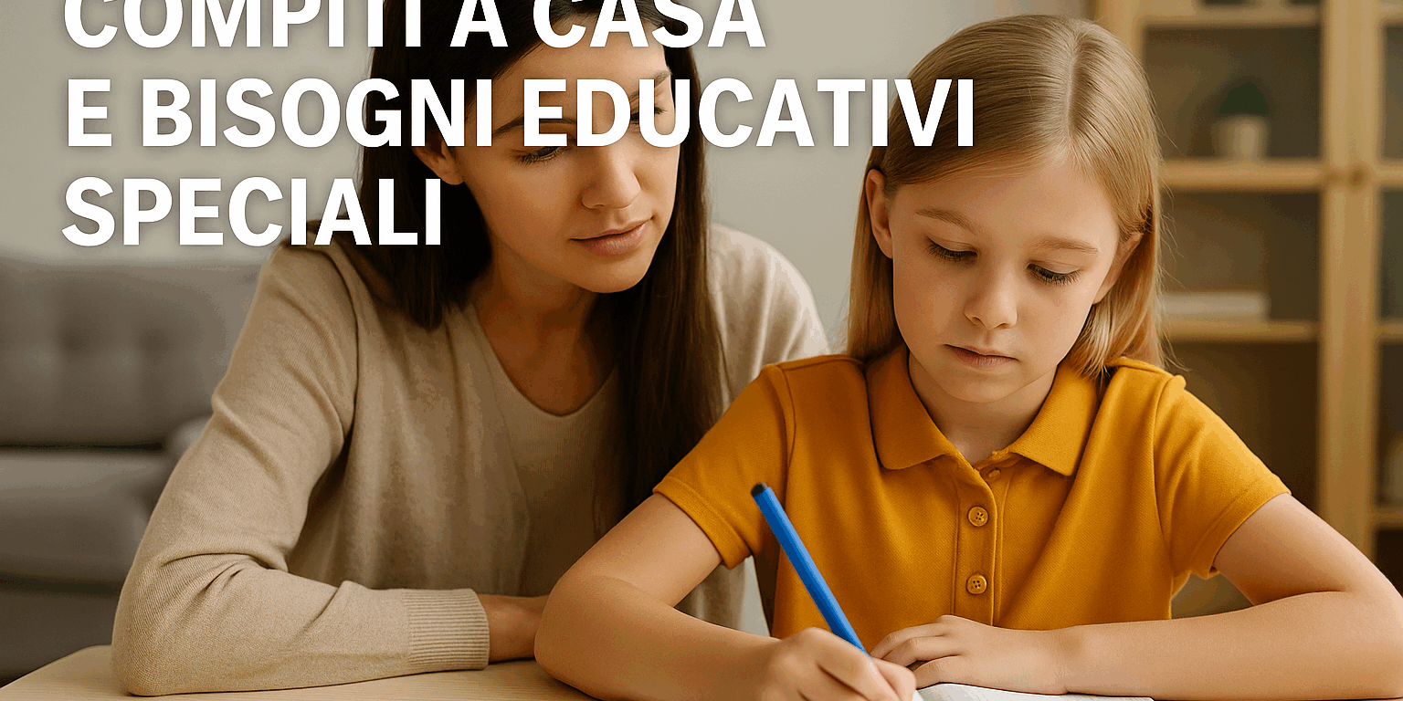 COMPITI A CASA E BISOGNI EDUCATIVI SPECIALI