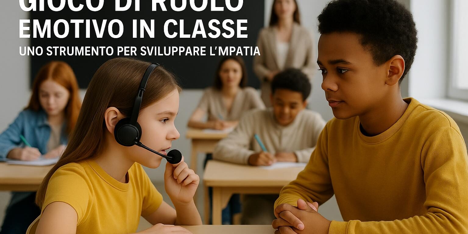 GIOCO DI RUOLO EMOTIVO IN CLASSE GIOCO DI RUOLO EMOTIVO IN CLASSE
