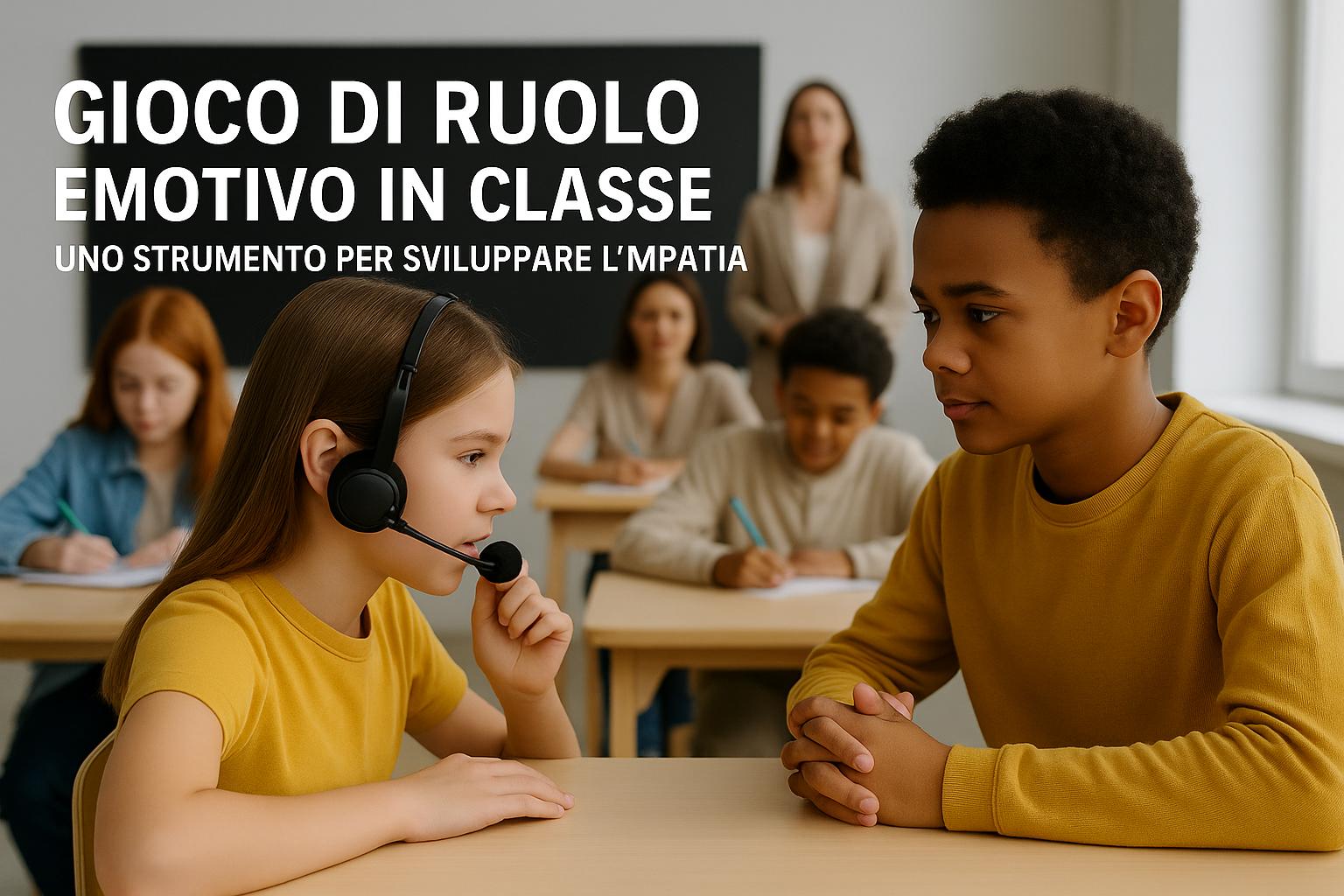GIOCO DI RUOLO EMOTIVO IN CLASSE