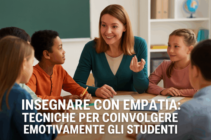 INSEGNARE CON EMPATIA TECNICHE PER COINVOLGERE EMOTIVAMENTE