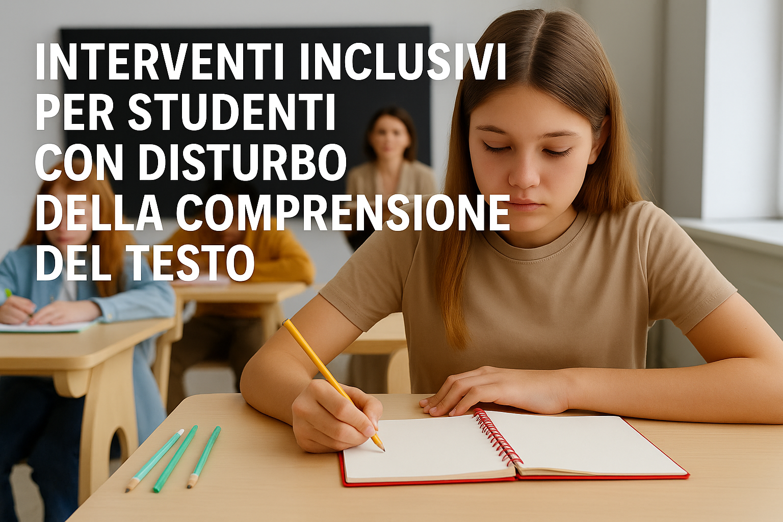 INTERVENTI INCLUSIVI PER STUDENTI CON DISTURBO DELLA COMPRENSIONE DEL TESTO