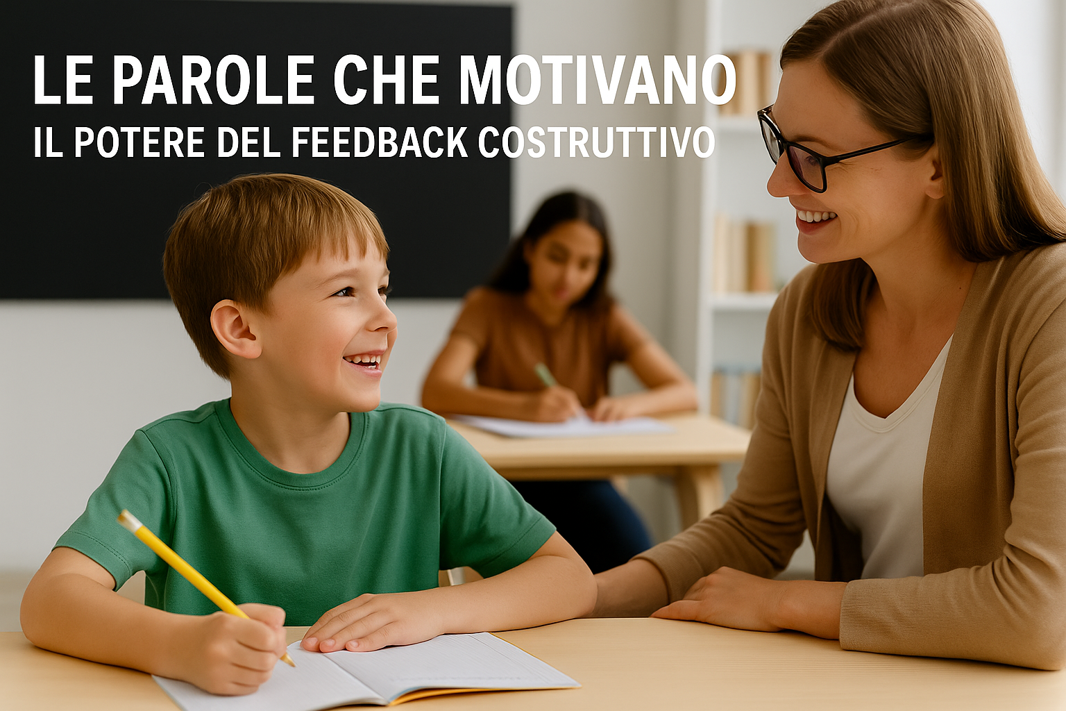 LE PAROLE CHE MOTIVANO IL POTERE DEL FEEDBACK COSTRUTTIVO