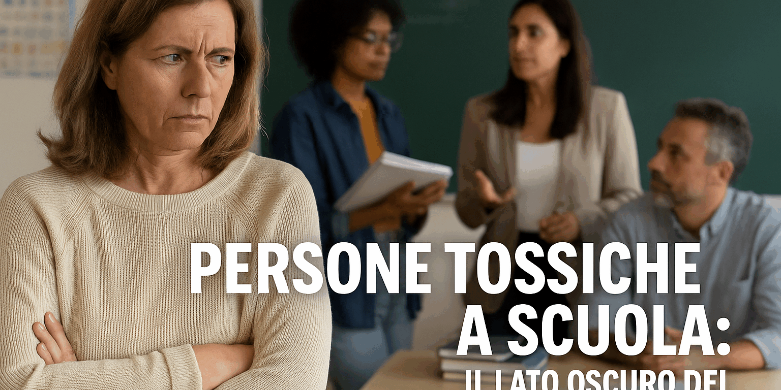 PERSONE TOSSICHE A SCUOLA