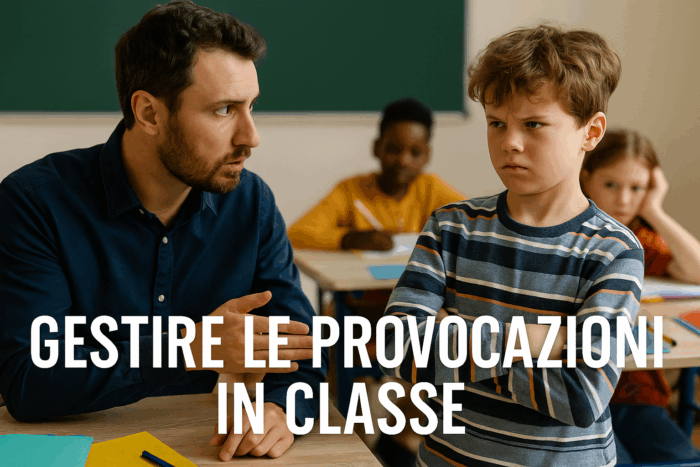 PROVOCAZIONI IN CLASSE