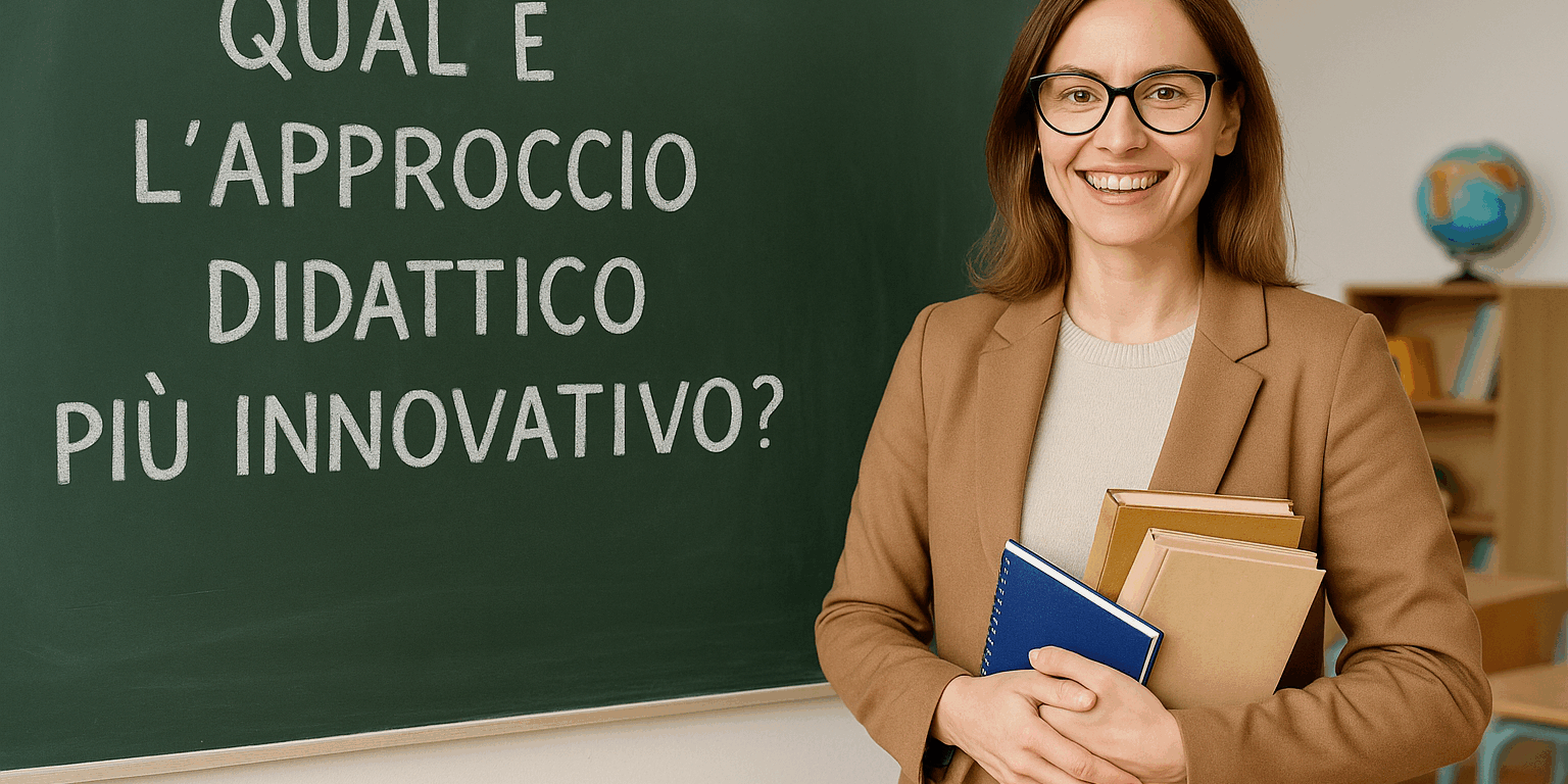 QUAL È L’APPROCCIO DIDATTICO PIÙ INNOVATIVO QUAL È L'APPROCCIO DIDATTICO PIÙ INNOVATIVO